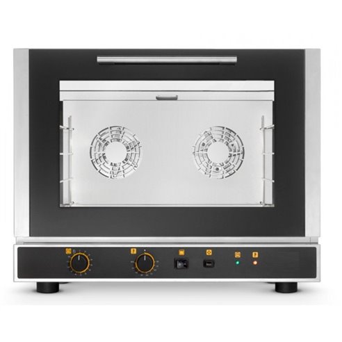 Horno eléctrico convección SNACK con GRILL y HUMIFIDICACIÓN 4 bandejas 60x40 cm EKF464.3GRILL TECNOEKA-Z070EKF464.3GRILL