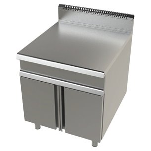 Junex- Mueble neutro acero inoxidable Serie 700 JUNEX 800x730x900 h mm BA7N800