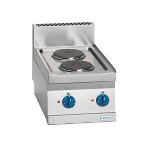 Cocina eléctrica 2 fuegos 2x2Kw Snack 650 SCE-40 E EDENOX-Z00919004847