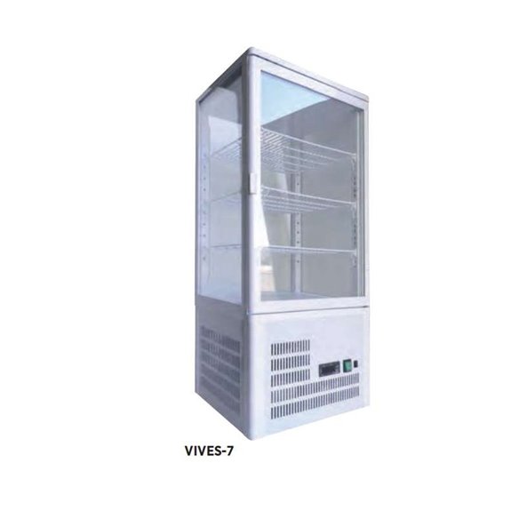 Edenox- Vitrinas Expositoras Verticales Sobremesa + 3°C a +8°C VIVES-HC EDENOX