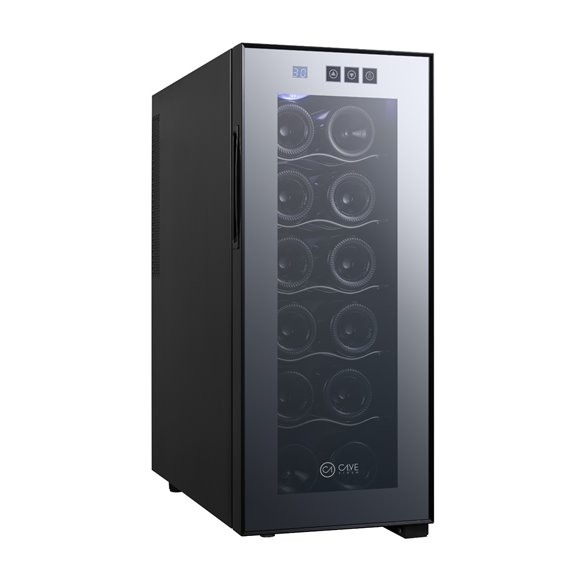 Clima Hosteleria- Armario Expositor de Vino Termoeléctrico para 12 botellas CLIMAHOSTELERIA CV-12-N