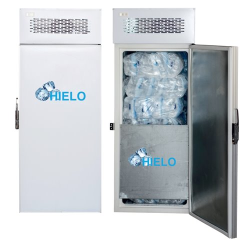Clima Hosteleria- Armario Conservador de 18 sacos de cubitos de hielo ARMVERTGEL420