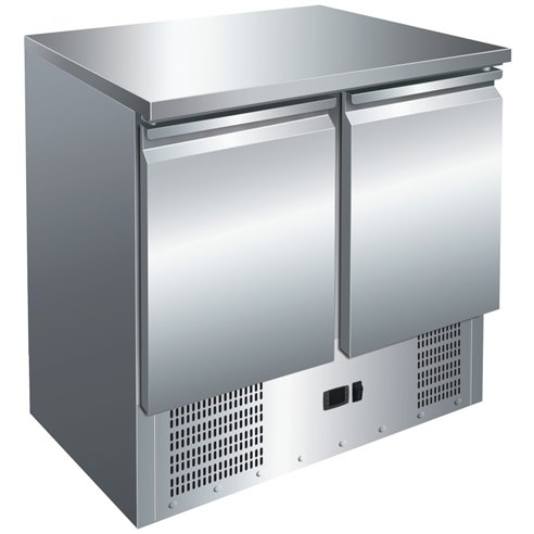 Mesa GN1/1 2 Puertas Refrigerada Compacta de 900 x700 x860h mm CLIMAHOSTELERIA S901