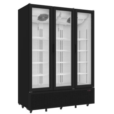 Clima Hosteleria- Armario Refrigerado 3 puertas Batientes de Cristal 1264 Litros Línea MANISA S1500 WOC