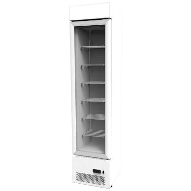 Clima Hosteleria- Expositor Refrigerado Congelados Estático Tipo Slim 110 Litros 400 x 480 x 1870h mm SF110 Línea Córdoba