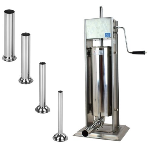 Clima Hosteleria- Embutidora de carne Profesional 7 litros de 300 x340 x830h mm CLIMAHOSTELERIA TV-7L