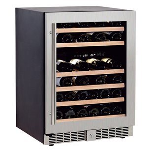 Armario Cava de Vino 2 temperaturas 48 botellas 595X580X870h mm CLIMAHOSTELERIA W-50