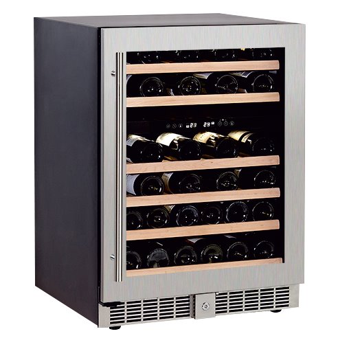 Armario Cava de Vino 2 temperaturas 48 botellas 595X580X870h mm CLIMAHOSTELERIA W-50-Z070W-50