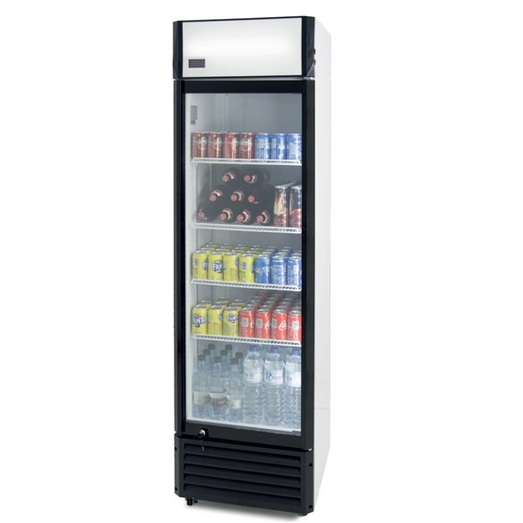 Armario Expositor Refrigerado 360 litros Subcero Puerta de Vidrio de 580 x610 x1980h mm CLIMAHOSTELERIA SZ360