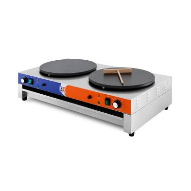 Clima Hosteleria- Crepera eléctrica Doble 3+3KW 890x490x220h mm EC-2