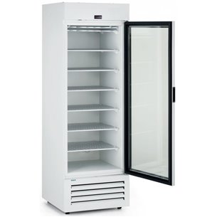 Expositor Congelación 450 Litros Lacado Plata Puerta de Cristal 700x700x2070h mm CVL70PVS