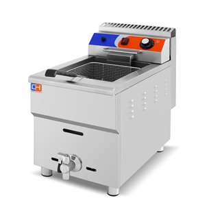 Clima Hosteleria- Freidora a gas Propano de 18 litros de 340x630x645h mm GF-181