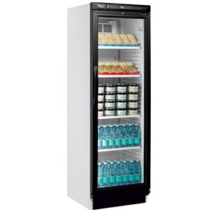 Armario Expositor Refrigerado 1 puerta de cristal EUROFRED CEV425-Z0150ITC0167