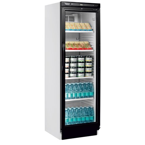 Armario Expositor Refrigerado 1 puerta de cristal EUROFRED CEV425-Z0150ITC0167