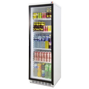 Armario Expositor Refrigerado 400 litros Puerta de Vidrio de 620 x665 x1850h mm CORDOBA RV300