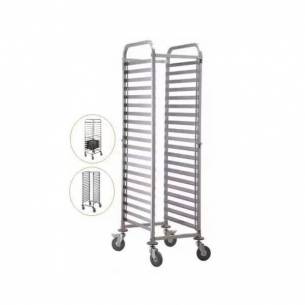 Carro bandejero CB-156040 para 15 bandejas de 60x40-Z0137650450