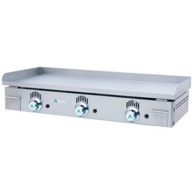 Mainho- Plancha a Gas Acero Rectificado Lisa Serie Novo-Snack 1000x440x180h mm MAINHO NS-100N