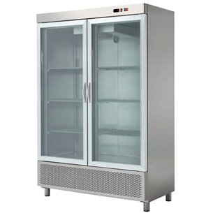 Armario Snack Refrigerado 2 Puertas de Cristal Fondo 726 ARCH-1202V-Z070ARCH-1202V