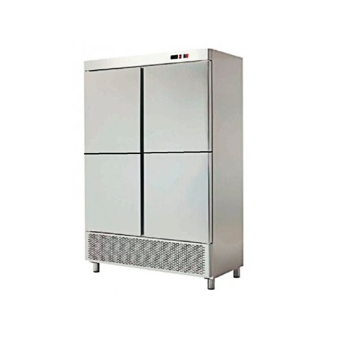 Armario Snack Refrigerado 4 Medias Puertas Fondo 726 de 1388 x726 x2067h mm CORDOBA ARCH-1204