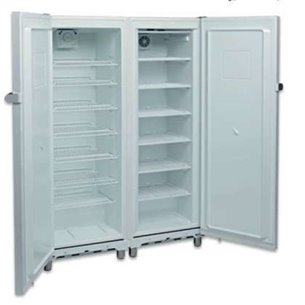 Armario Snack Refrigerados y Congelados  700 litros 2 Puertas Lacado Blanco de 1220 x650 x1820h mm AVEIRO  KITCF350PRO