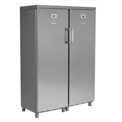 Clima Hosteleria- Armario Snack Refrigerados y Congelados 700 litros 2 Puertas Inoxidable de 1220 x650 x1820h mm AVEIRO KITCF...