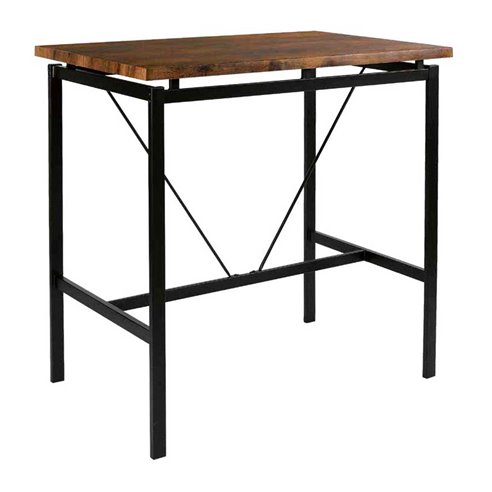 Mesa alta rectngular Odín 110 x 70 cm