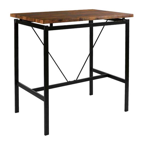 Hobeto- Mesa alta rectangular 110 x 70 cm ODIN HOBETO 206386