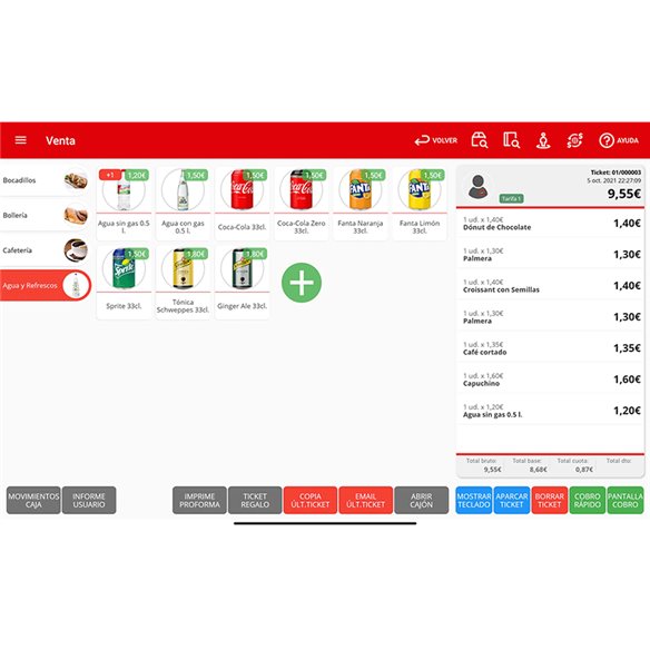 Pack TPV táctil Completo IMIN-DS-2 Lite-Z068PACK-IMIN-D3