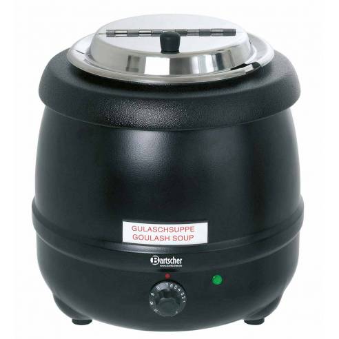 Bartscher- Marmita de sopa Economic 9L negra · 100061