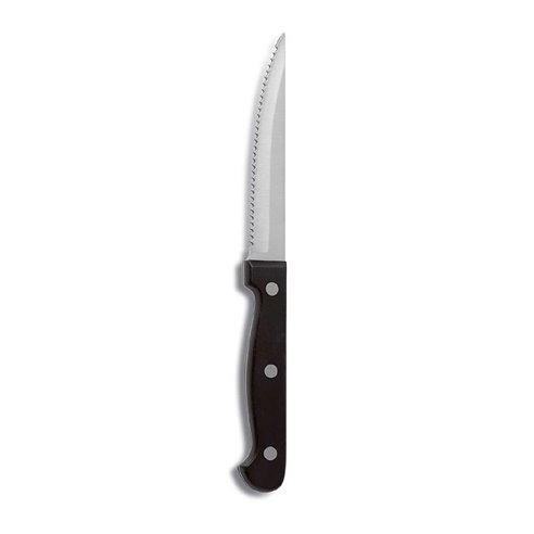 Cuchillo chuletero Negro Acero Inoxidable ECO COMAS