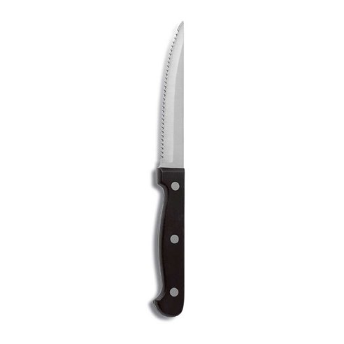 Comas- Cuchillo chuletero Negro Acero Inoxidable ECO COMAS