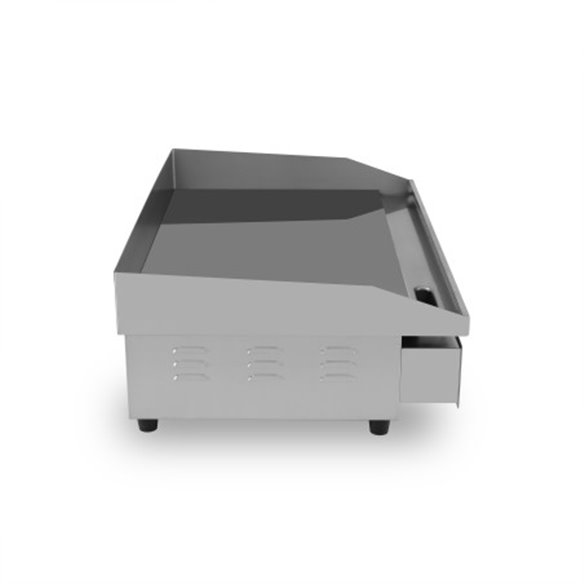 Clima Hosteleria- Plancha Eléctrica Acero Rectifcado 10 mm 740 x490 x240h mm CLIMAHOSTELERIA EG-820