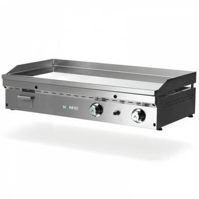 Mainho- Fry-Top a Gas Cromo Duro Placa Lisa Serie Full-Crom 1205x560x225h mm MAINHO FC-120