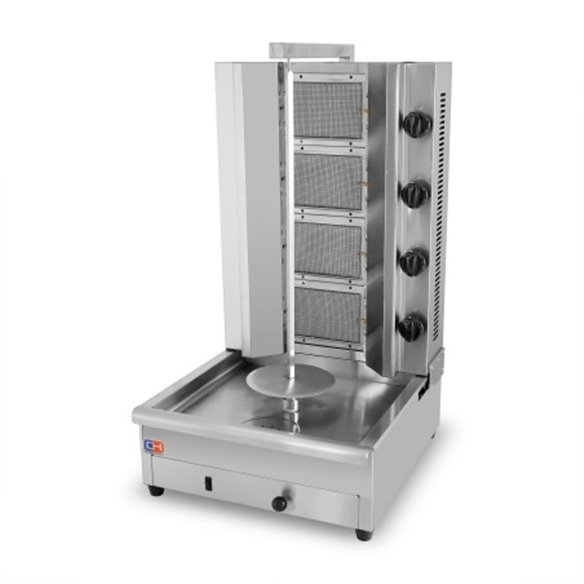 Clima Hosteleria- Asador Kebab 4 Quemadores GSG-950A