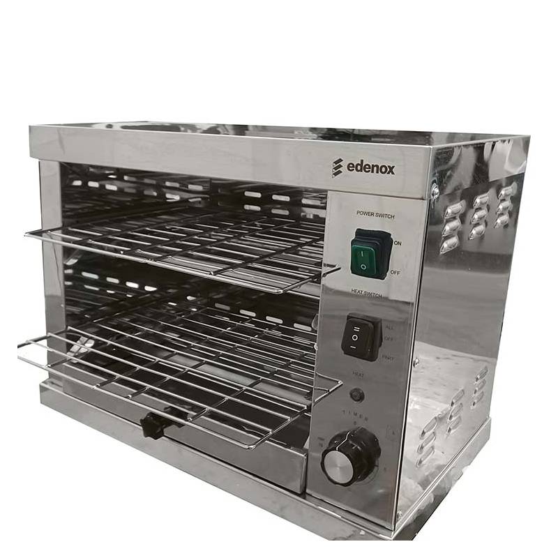 Suporte Torradas RORPOIR - Aço Inox Para Torradeira 26,5x15cm - Cinza