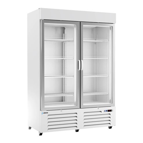 Armário de exibição refrigerado 2 portas de balanço Edenox APE-902-HC