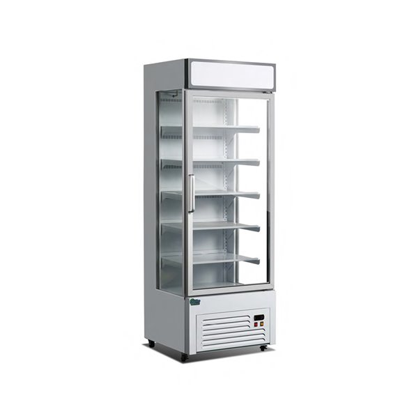 Armario expositor Refrigerado con laterales de vidrio MES FRED AE 400 LV-Z023AE400LV