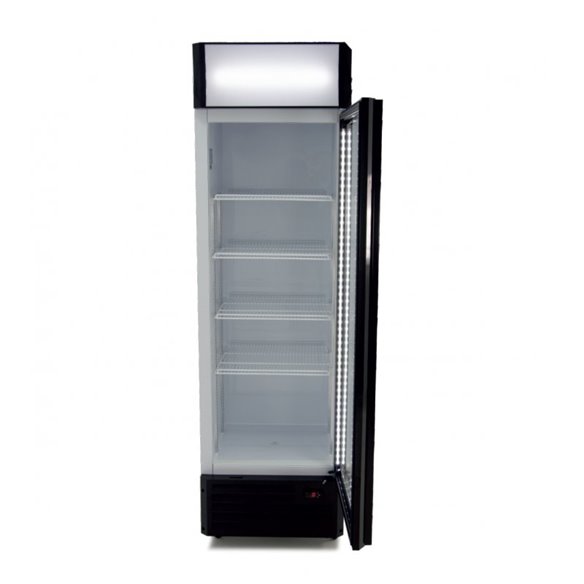 Armário de exibição refrigerado 360 litros Porta de vidro de 580 x610 x1980h mm CLIMAHOSTELERIA CS360B