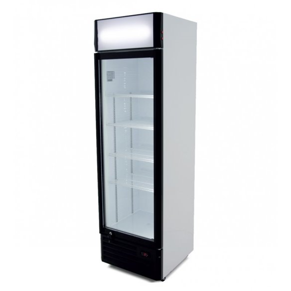 Armário de exibição refrigerado 360 litros Porta de vidro de 580 x610 x1980h mm CLIMAHOSTELERIA CS360B