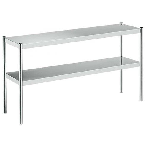 Distform- Estante de sobremesa de acero inoxidable Doble