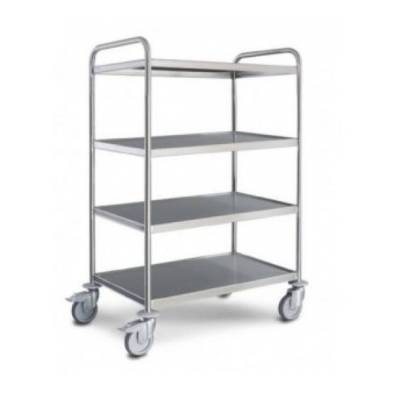Irimar- Carro servicio acero inox 4 estantes CS-8654/4 Irimar