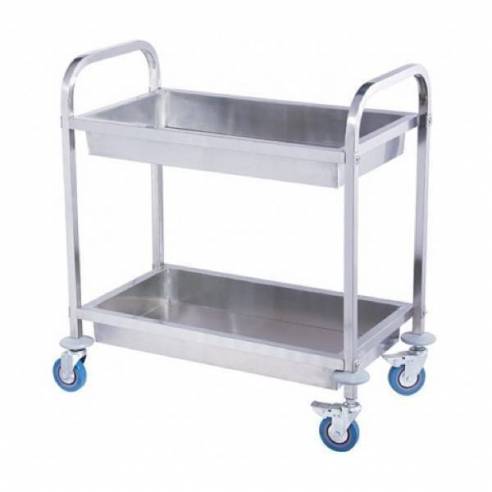 Irimar- Carro recogida acero inox 2 estantes CR-9550/2 Irimar