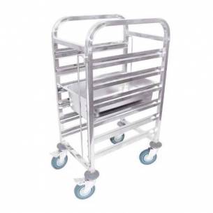 Carro bandejero gastronorm 6 bandejas GN 2/1 CB-6GN2/1