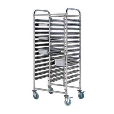 Irimar- Carro bandejero doble gastronorm 32 bandejas GN 1/1 CB-32GN1/1