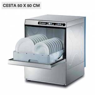 Lavavajillas industrial 50 x 50 Krupps C537T de acero inoxidable (más potente)