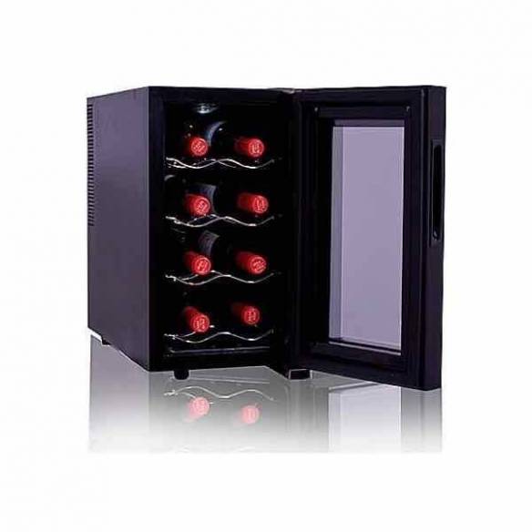 Enfriador de vino Cavanova CV008NS 8 botellas para exposición (vinoteca)-Z026CV008NS