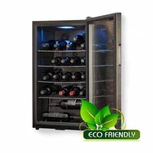 Vinoteca-enfriador de vino Cavanova CV028C-NS 28 botellas puerta cristal sobremesa