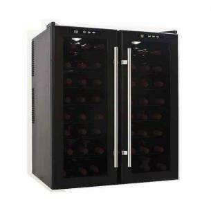Vinoteca-conservador de vino Cavanova CV048 48 botellas 2 puertas sobremesa-Z026CV048