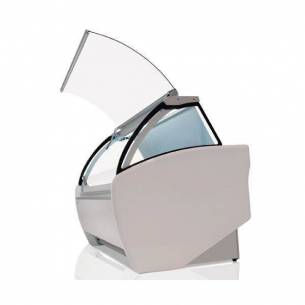 Vitrina expositora de helados Infrico Aries VAR 15H cristal curvo