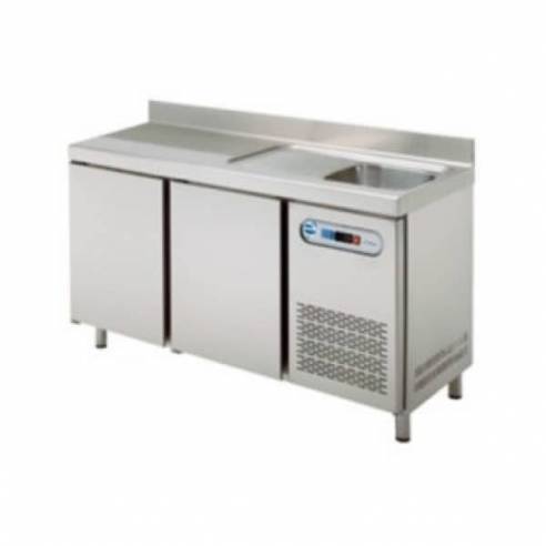 Edenox- Mesa refrigerada con fregadero EDENOX MPSF-150